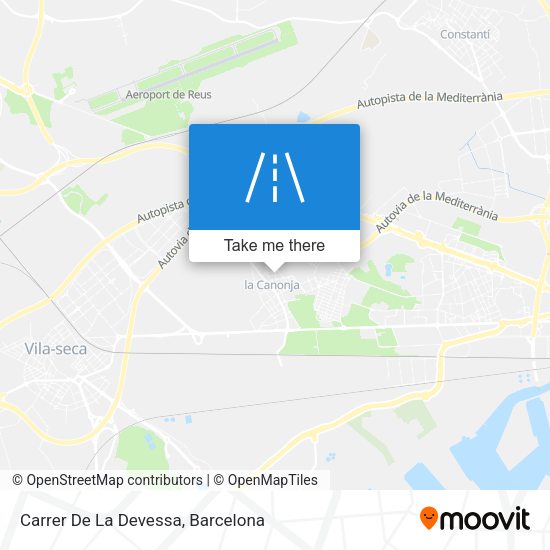 Carrer De La Devessa map