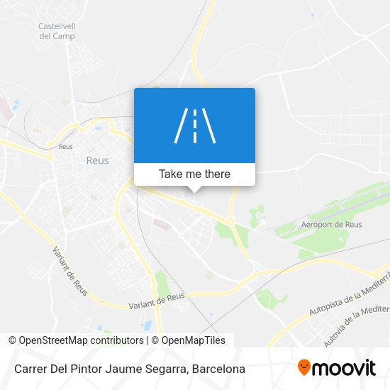 Carrer Del Pintor Jaume Segarra map