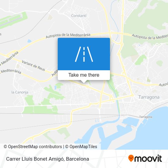 Carrer Lluís Bonet Amigó map