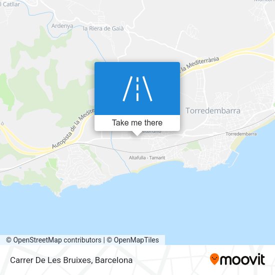 Carrer De Les Bruixes map