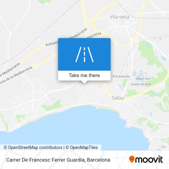 Carrer De Francesc Ferrer Guardia map
