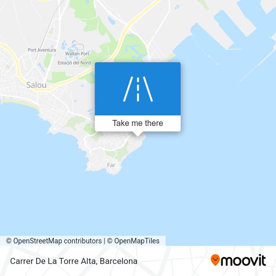 Carrer De La Torre Alta map