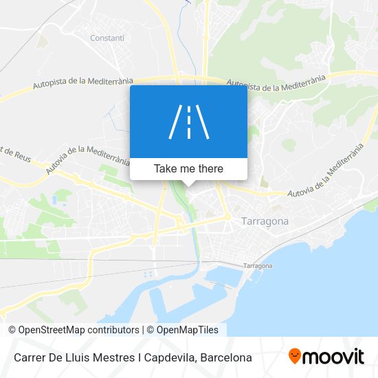 Carrer De Lluis Mestres I Capdevila map