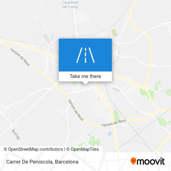 Carrer De Peníscola map