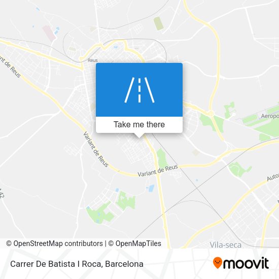 Carrer De Batista I Roca map
