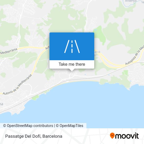 Passatge Del Dofí map