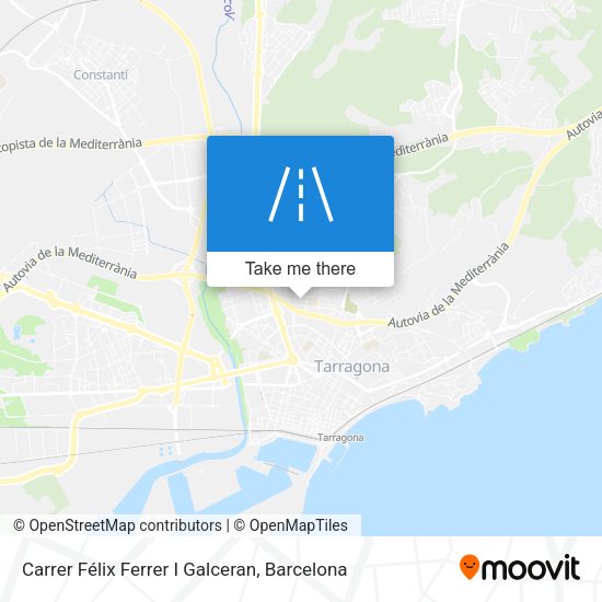 Carrer Félix Ferrer I Galceran map