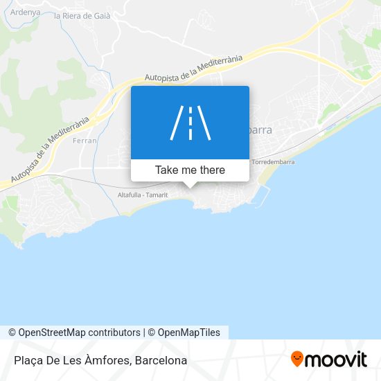 Plaça De Les Àmfores map