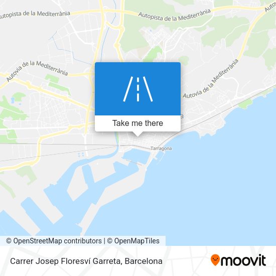 Carrer Josep Floresví Garreta map