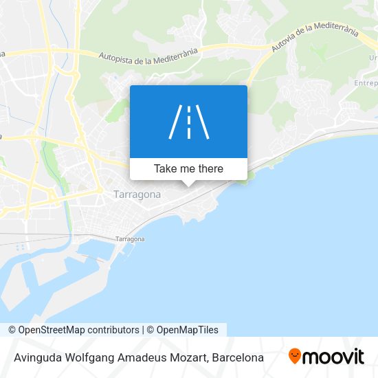 Avinguda Wolfgang Amadeus Mozart map