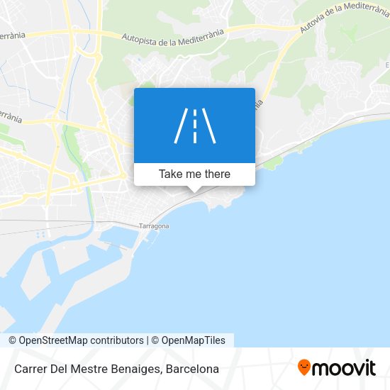 Carrer Del Mestre Benaiges map
