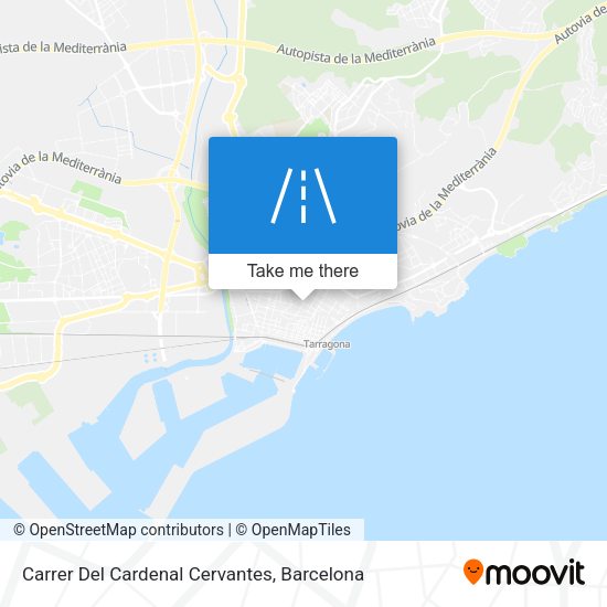 Carrer Del Cardenal Cervantes map