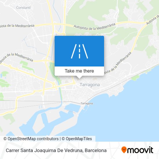 Carrer Santa Joaquima De Vedruna map