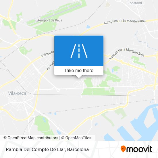 Rambla Del Compte De Llar map