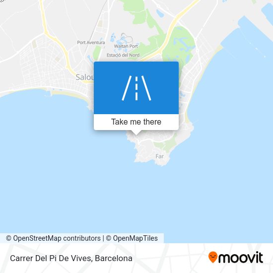 Carrer Del Pi De Vives map