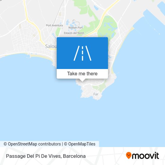Passage Del Pi De Vives map
