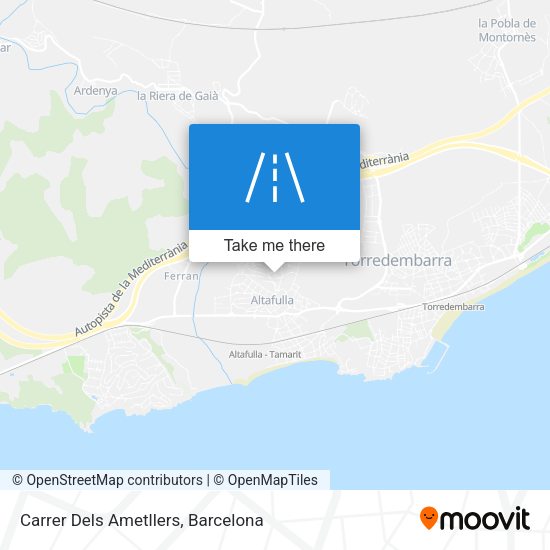 Carrer Dels Ametllers map