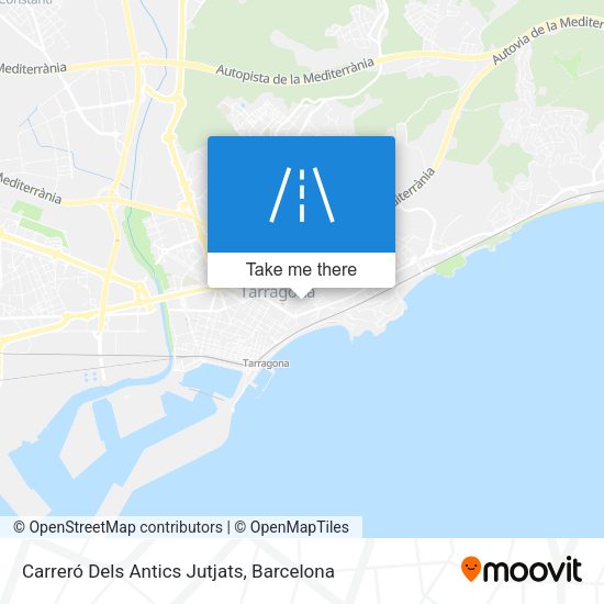 Carreró Dels Antics Jutjats map