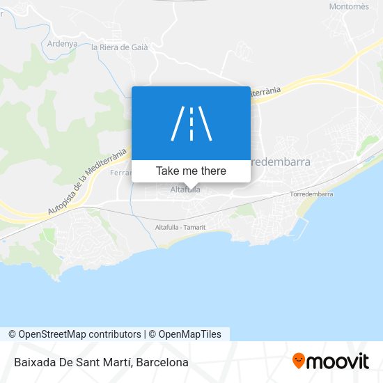 Baixada De Sant Martí map