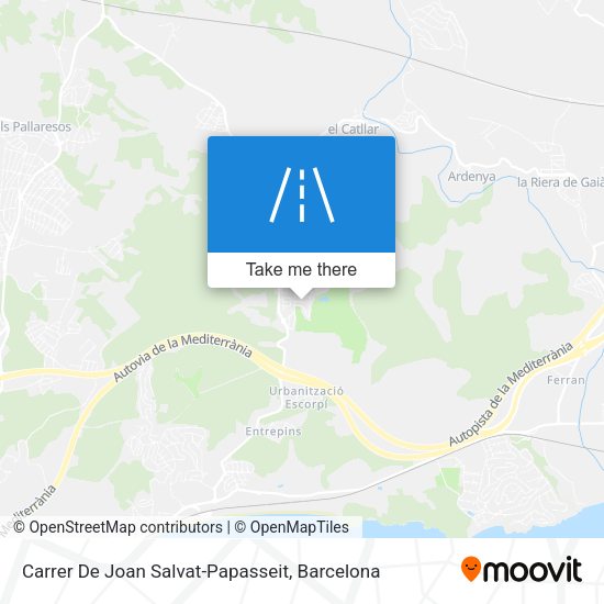 Carrer De Joan Salvat-Papasseit map