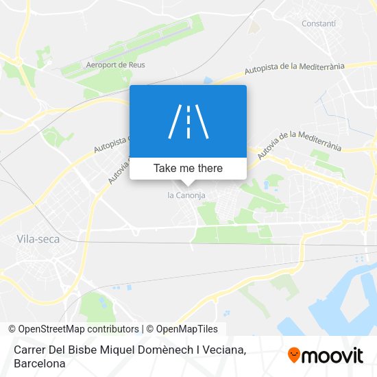 Carrer Del Bisbe Miquel Domènech I Veciana map