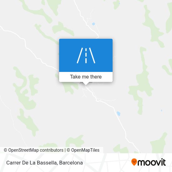 Carrer De La Bassella map