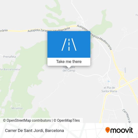 Carrer De Sant Jordi map