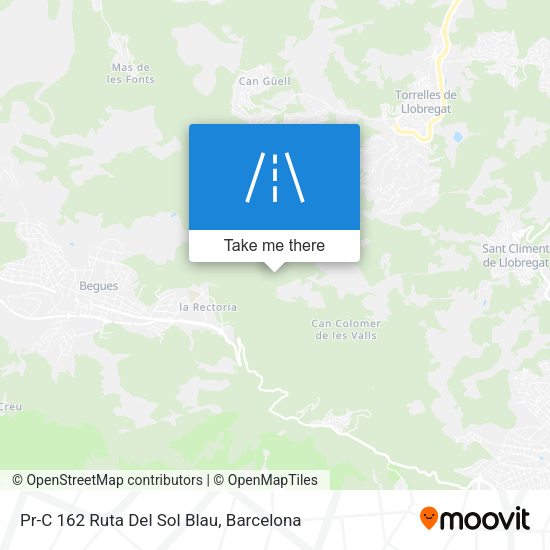 Pr-C 162 Ruta Del Sol Blau map