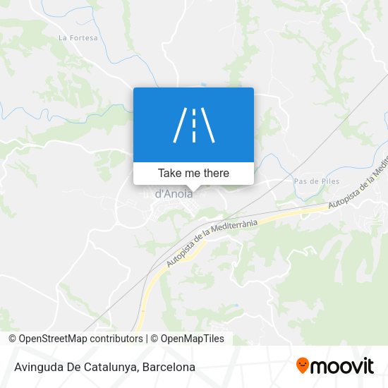 Avinguda De Catalunya map
