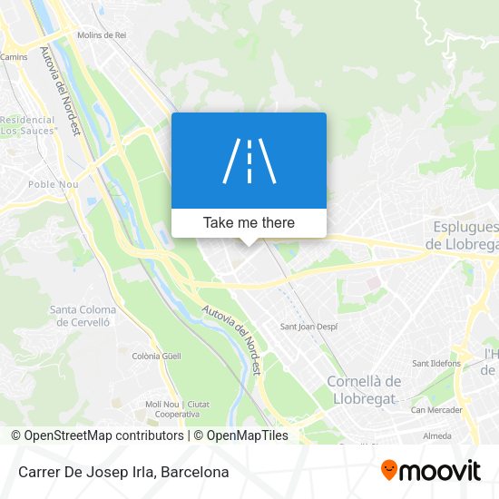Carrer De Josep Irla map