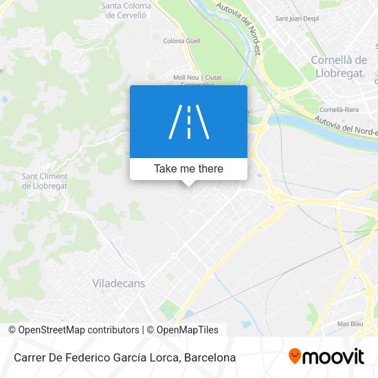 Carrer De Federico García Lorca map