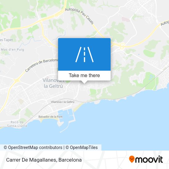 Carrer De Magallanes map