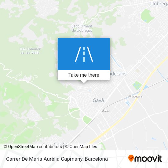 Carrer De Maria Aurèlia Capmany map