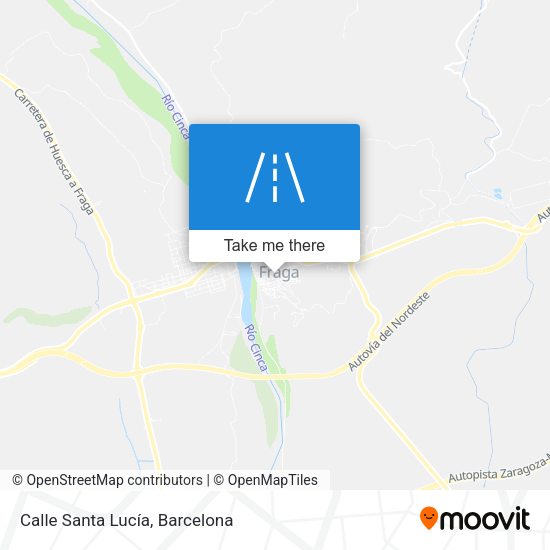 Calle Santa Lucía map