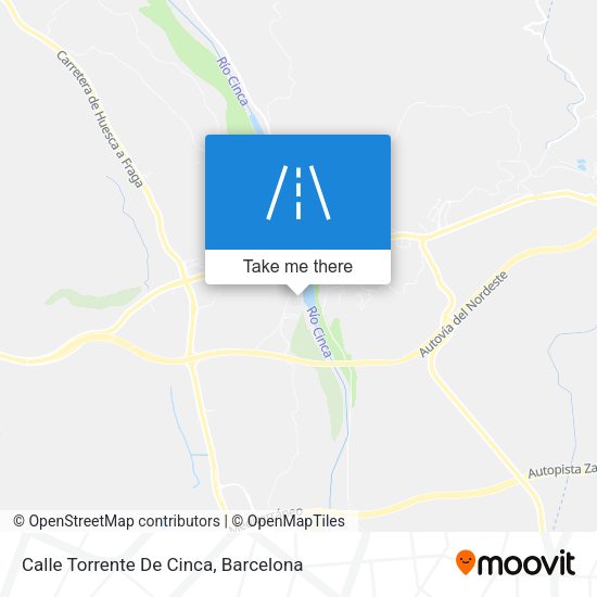 Calle Torrente De Cinca map