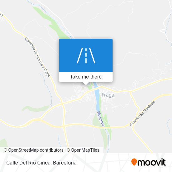 Calle Del Río Cinca map