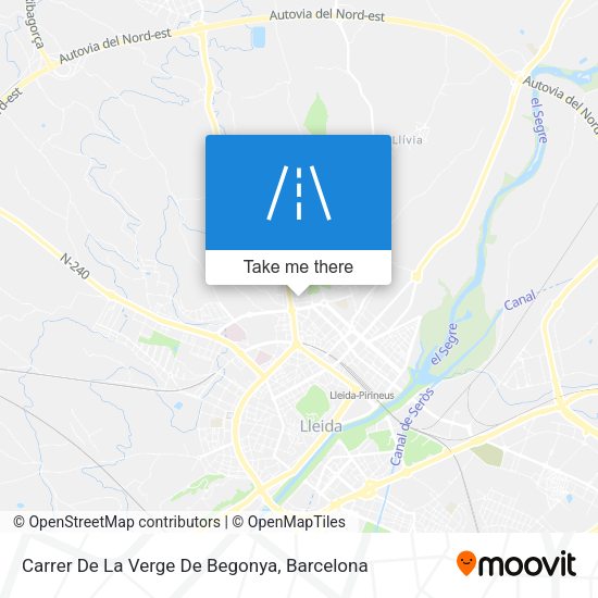 Carrer De La Verge De Begonya map