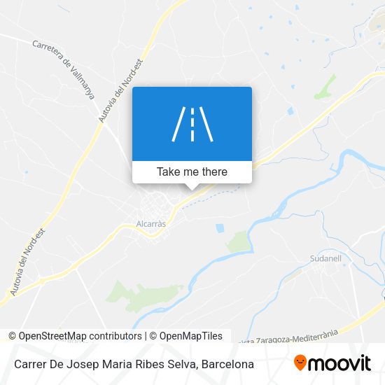 Carrer De Josep Maria Ribes Selva map