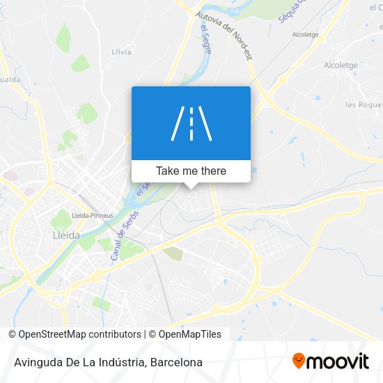 Avinguda De La Indústria map