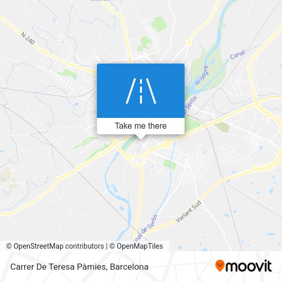 Carrer De Teresa Pàmies map