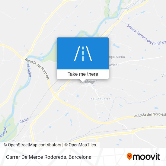 Carrer De Merce Rodoreda map