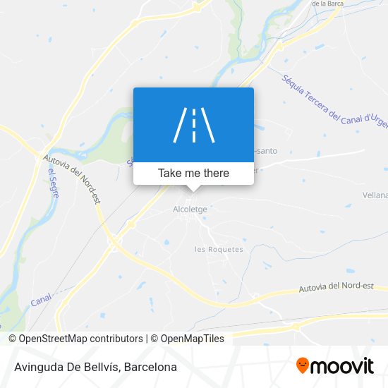 Avinguda De Bellvís map