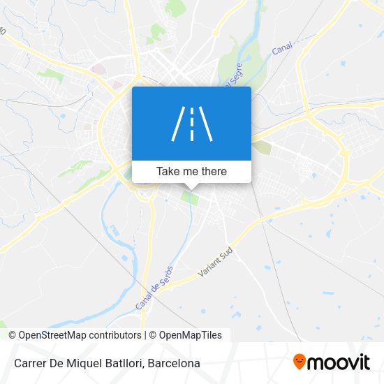 Carrer De Miquel Batllori map
