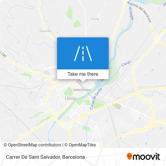 Carrer De Sant Salvador map