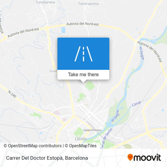 Carrer Del Doctor Estopà map