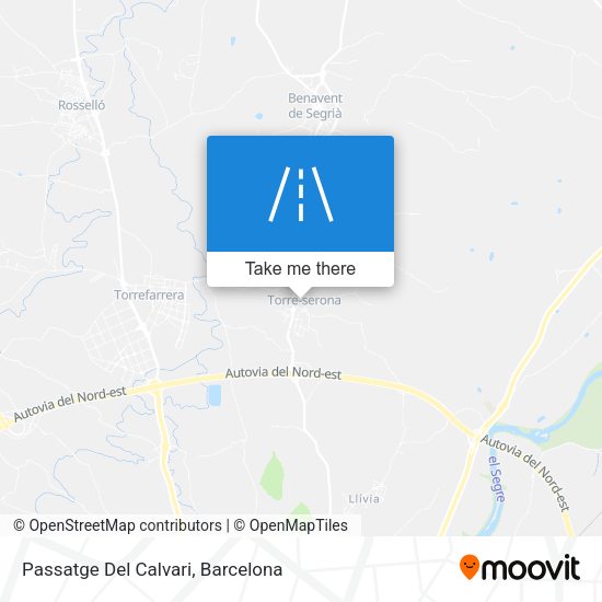 Passatge Del Calvari map