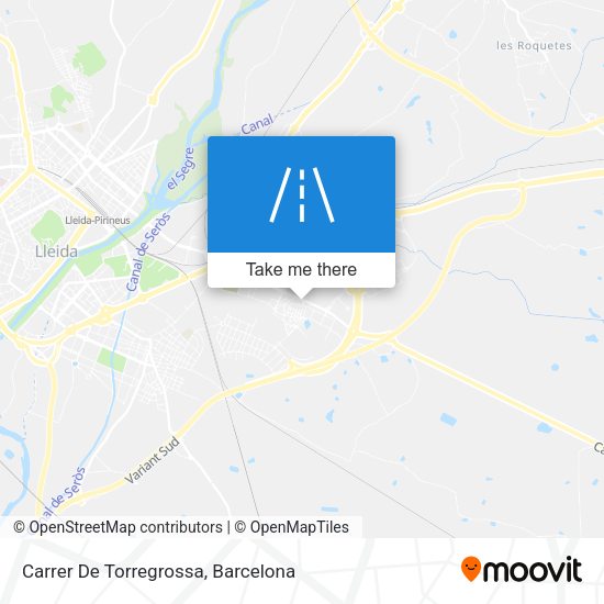 Carrer De Torregrossa map