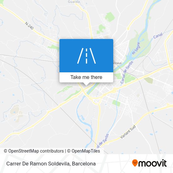Carrer De Ramon Soldevila map