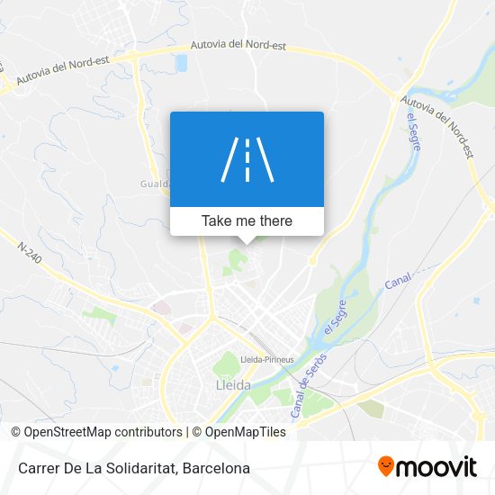 Carrer De La Solidaritat map