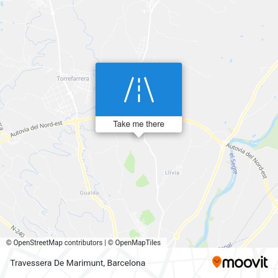 Travessera De Marimunt map